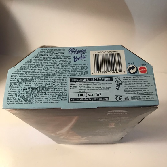 VINTAGE 1995 ENCHANTED EVENING BARBIE 1960 REPRO - Picture 7 of 9